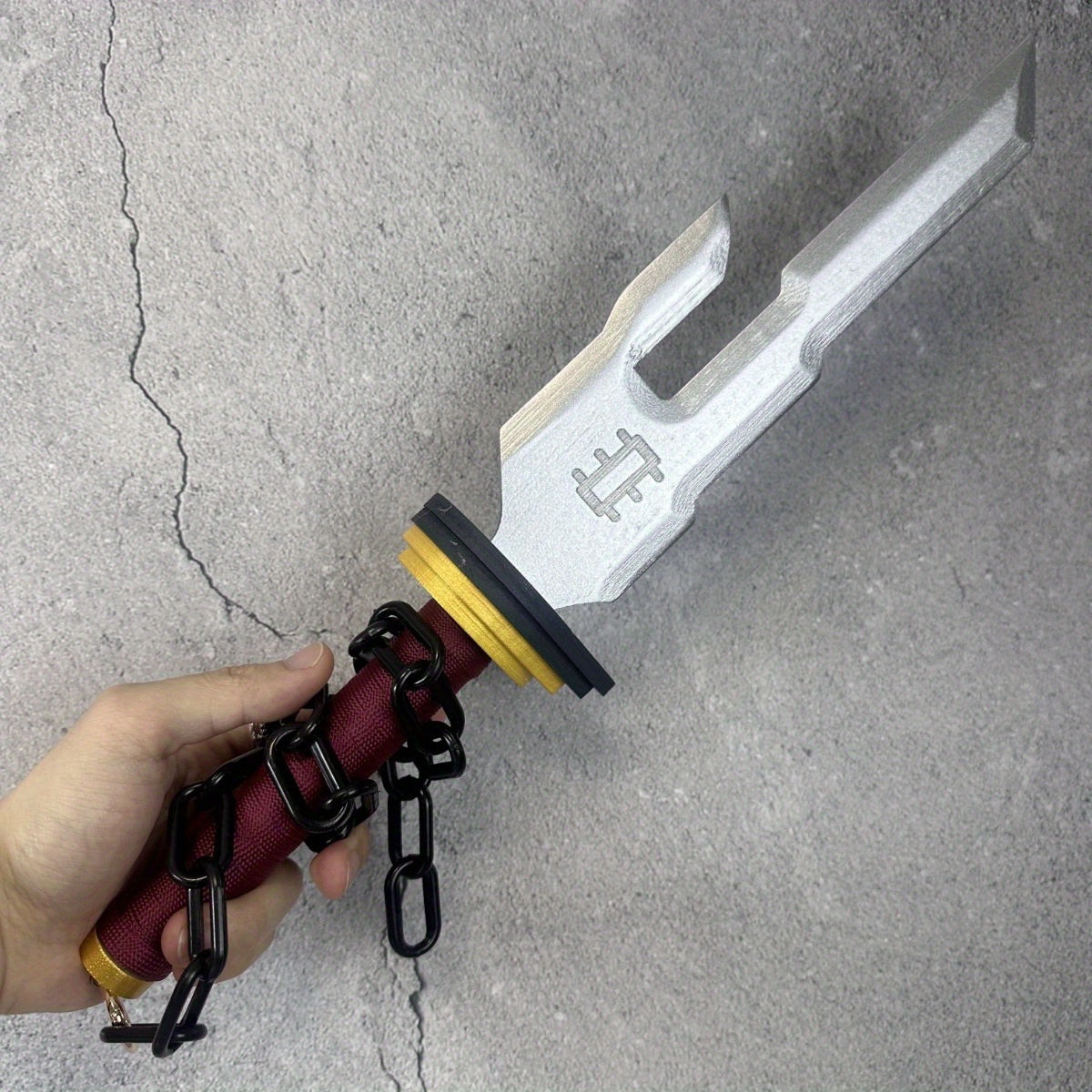 18in Fushiguro Toji Katana Ani - Anime Cosplay Katana ulasan dan harga
