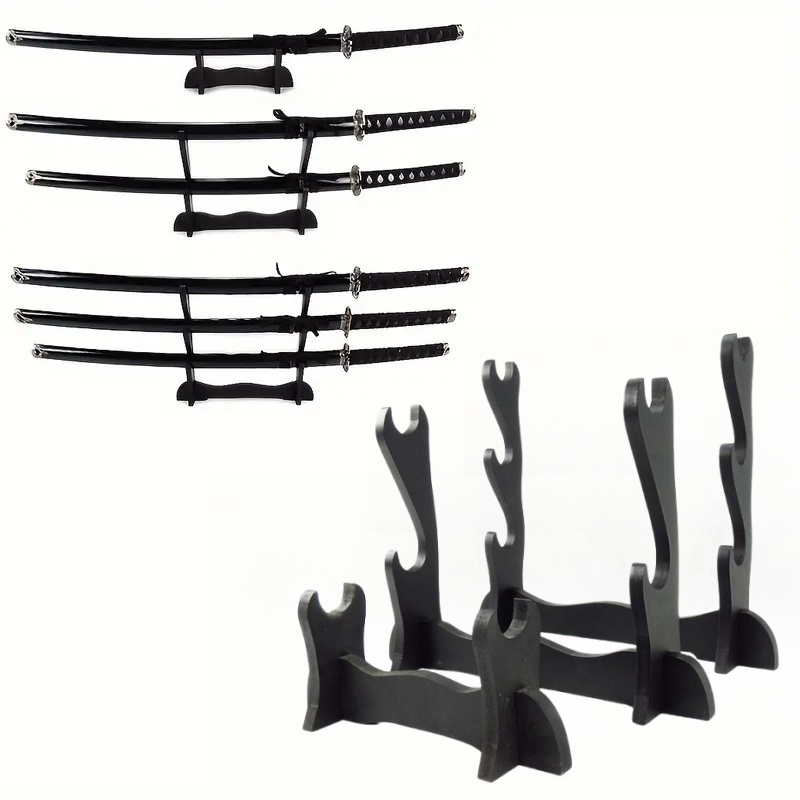 Black Samurai Sword Display St - Anime Cosplay Katana ulasan dan harga