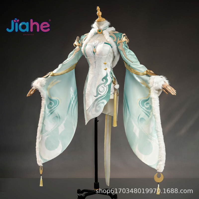 Game Genshin Impact Zibai Cosp - Anime Cosplay In Chinese ulasan dan harga