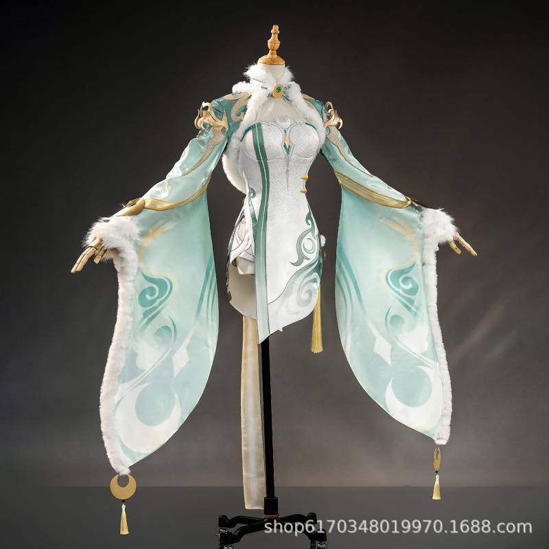 Game Genshin Impact Zibai Cosp - Anime Cosplay In Chinese ulasan dan harga