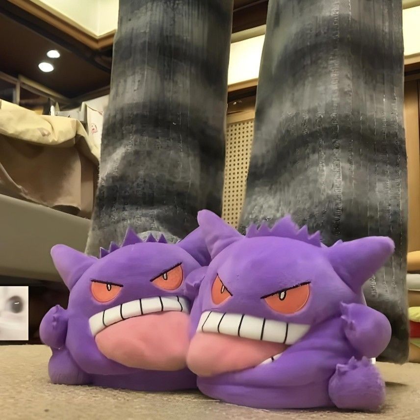 New Gengar Anime Figure Plush  - Anime Cosplay For Couples ulasan dan harga