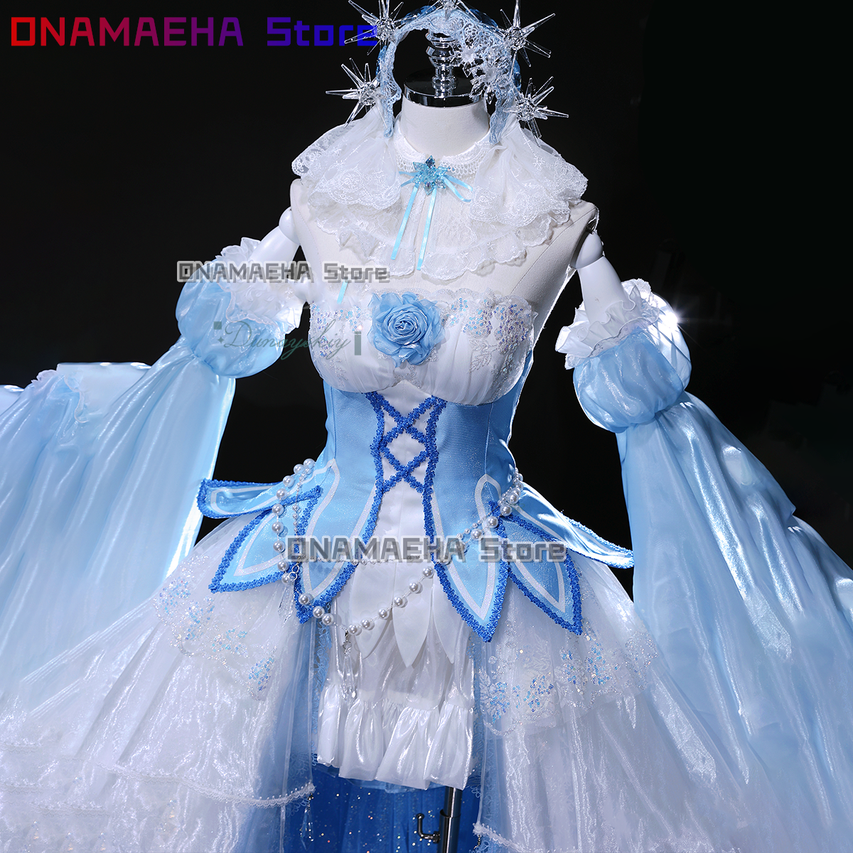 {ONAMAEHA}Ramu Gorgeous Unifor - Re Zero Rem Wig ulasan dan harga