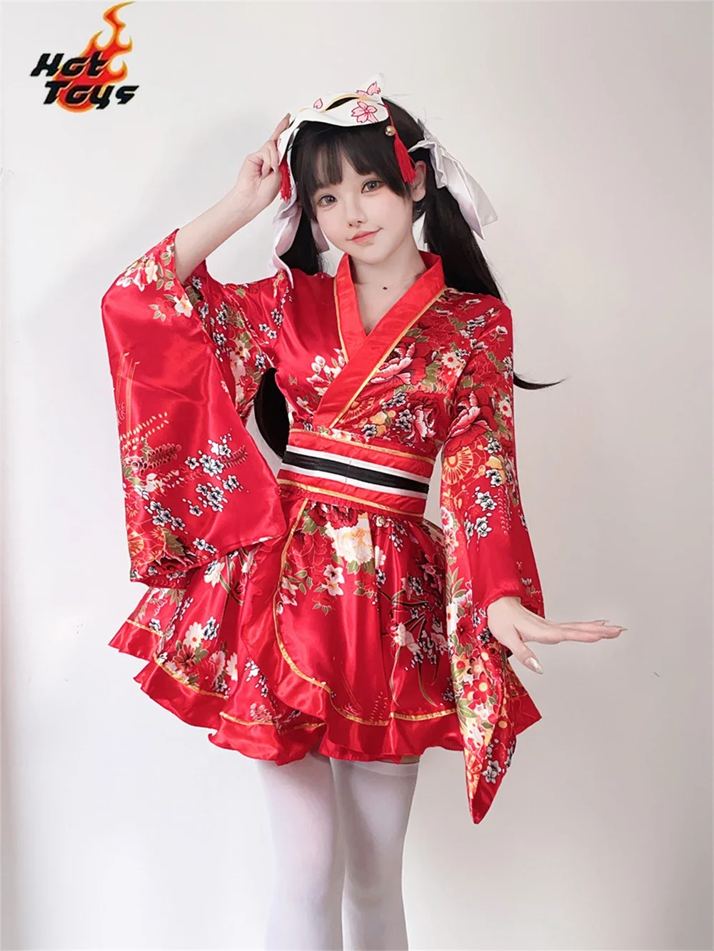 Japanese Kimono Yukata Robes K - Demon Slayer Haori ulasan dan harga