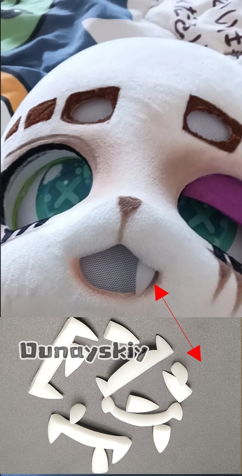Furry 3D Printing Kemono Fursu - Anime Cosplay Diy ulasan dan harga