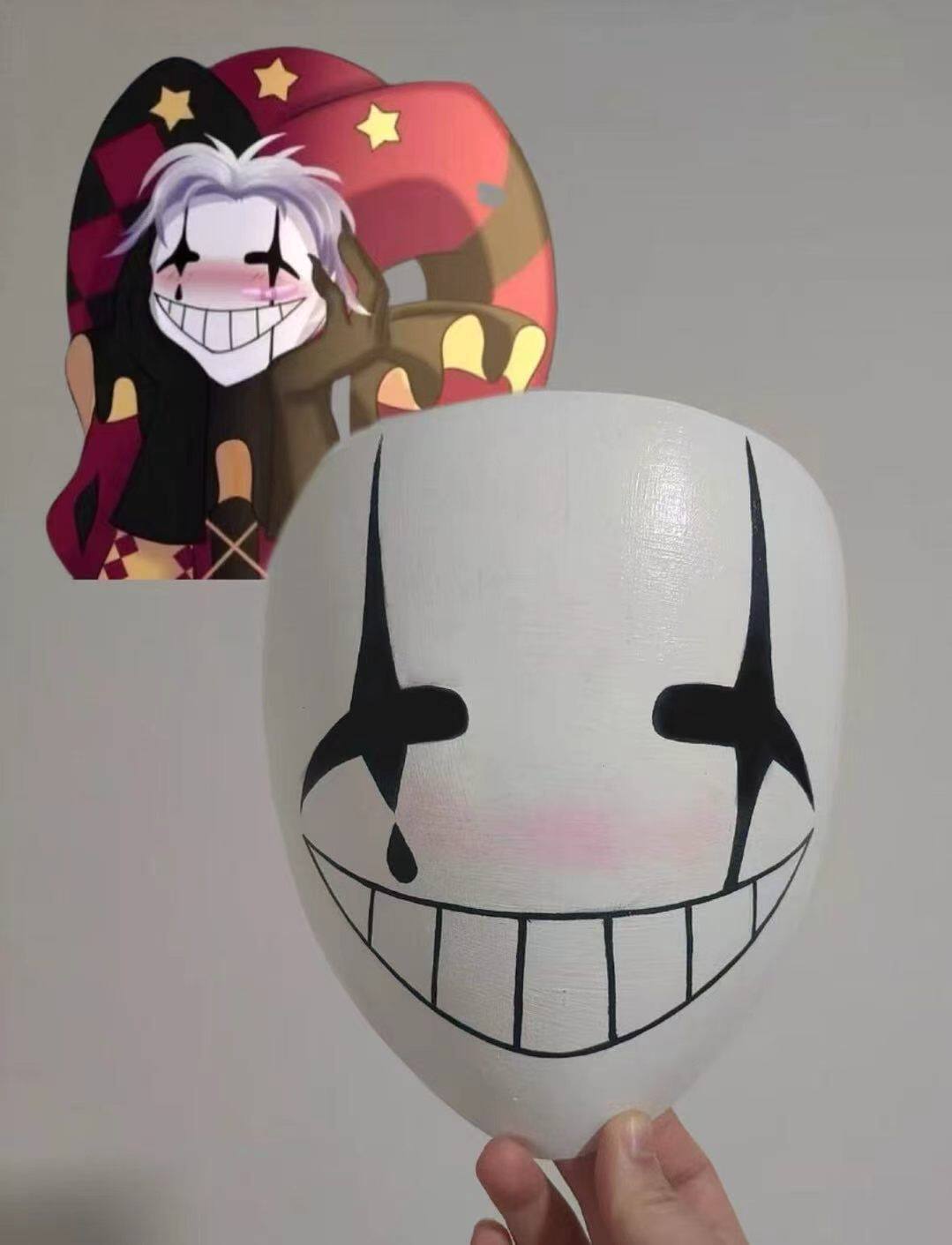 Anime The Freak Circus Pierrot - Anime Cosplay Face ulasan dan harga