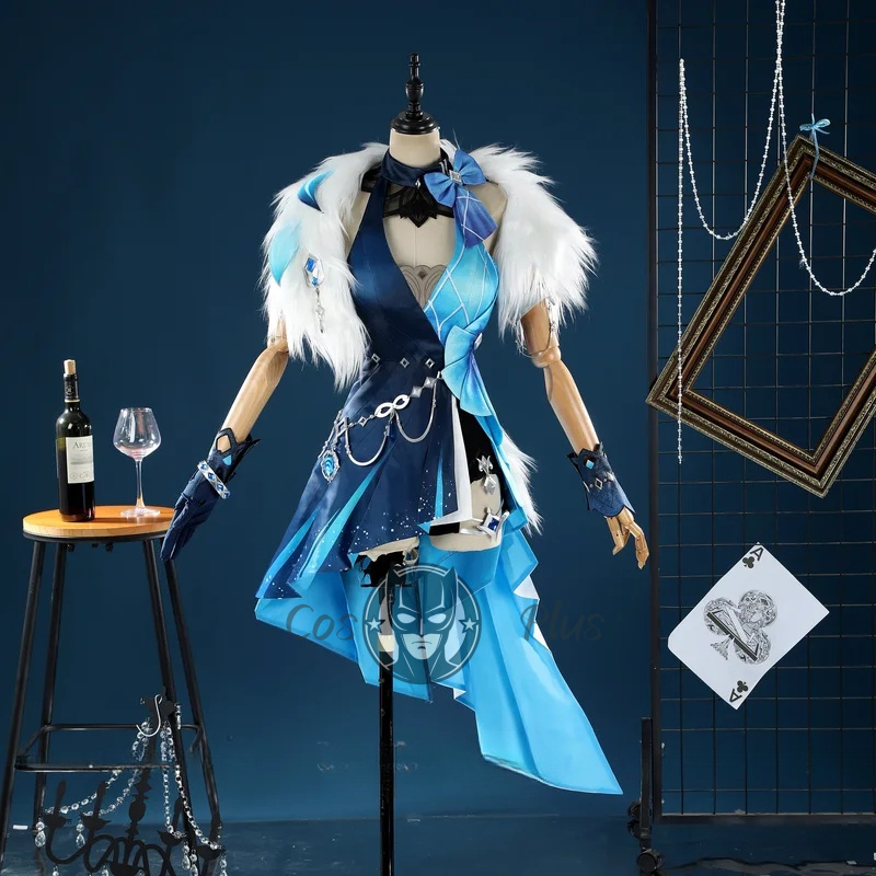 Genshin Impact Yelan Cosplay C - Anime Cosplay Girl Costume ulasan dan harga