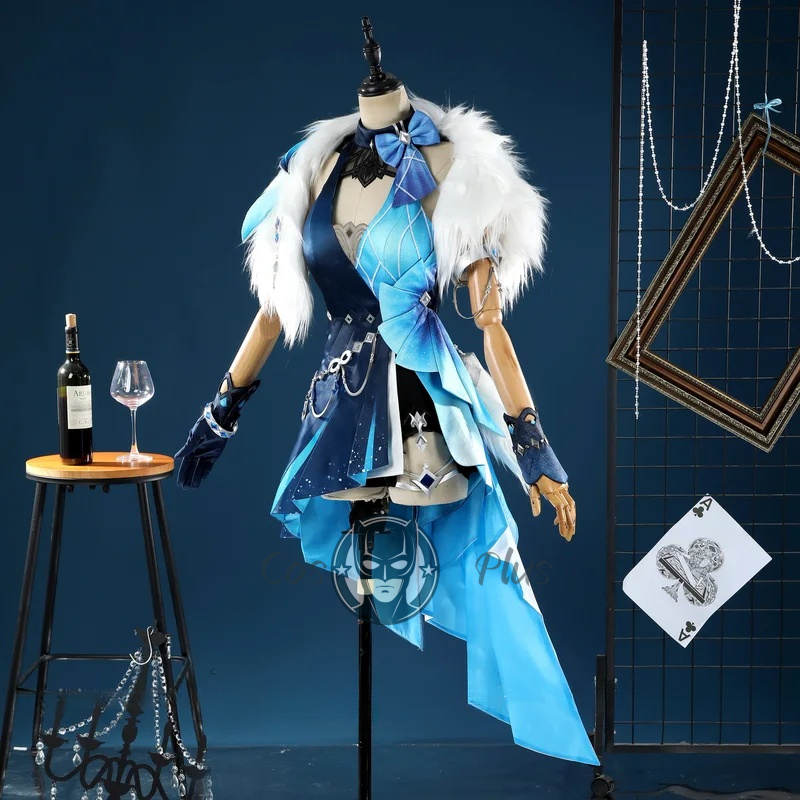 Genshin Impact Yelan Cosplay C - Anime Cosplay Girl Costume ulasan dan harga