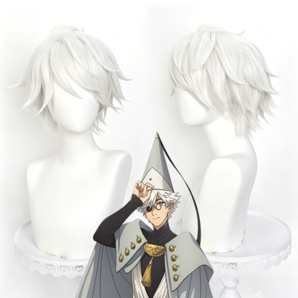 Anime Witch Hat Atelier Wizard - Cosplay Anime White Hair ulasan dan harga