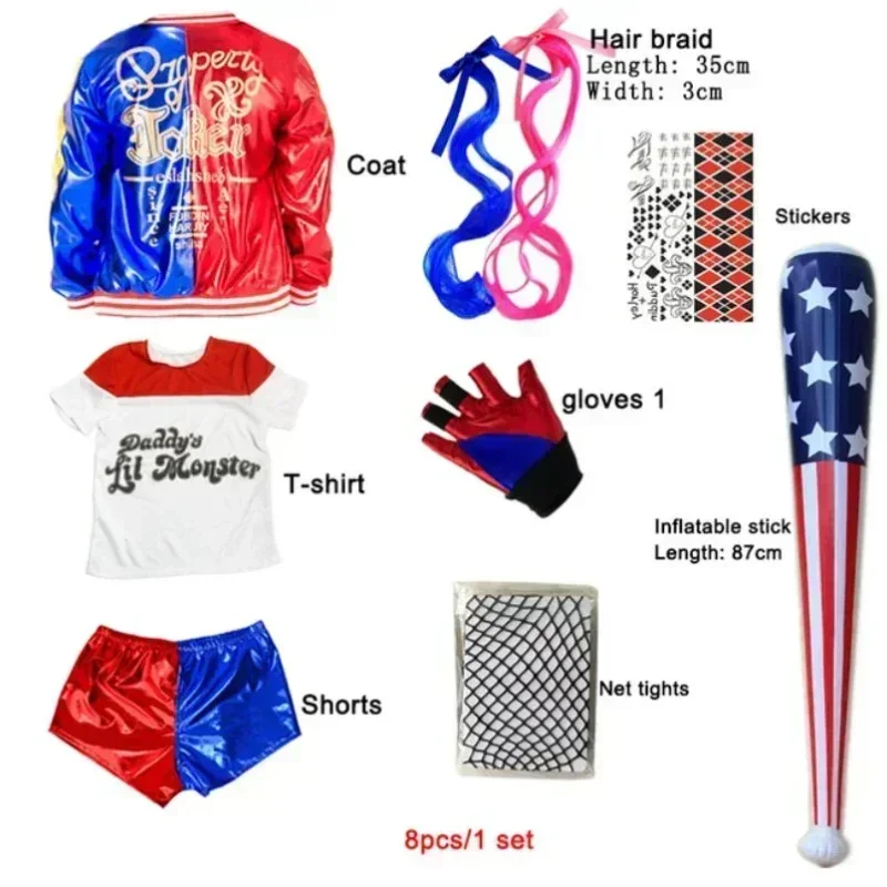 Carnival Kids Girls Suicide Ha - Anime Harley Quinn Cosplay ulasan dan harga