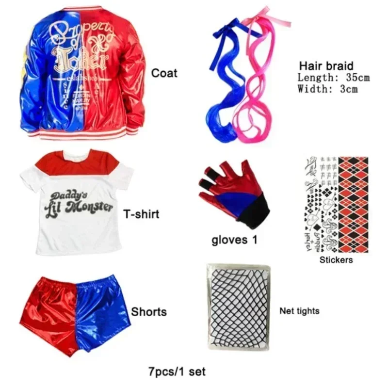 Carnival Kids Girls Suicide Ha - Anime Harley Quinn Cosplay ulasan dan harga