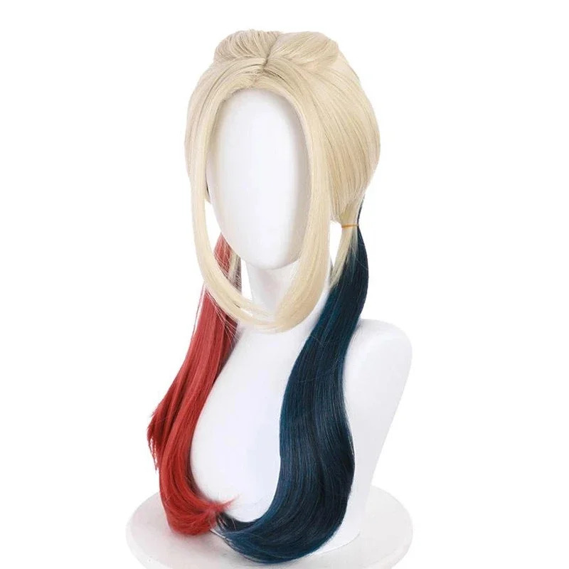 Wigs for Harley Quinn Hair Wig - Anime Harley Quinn Cosplay ulasan dan harga