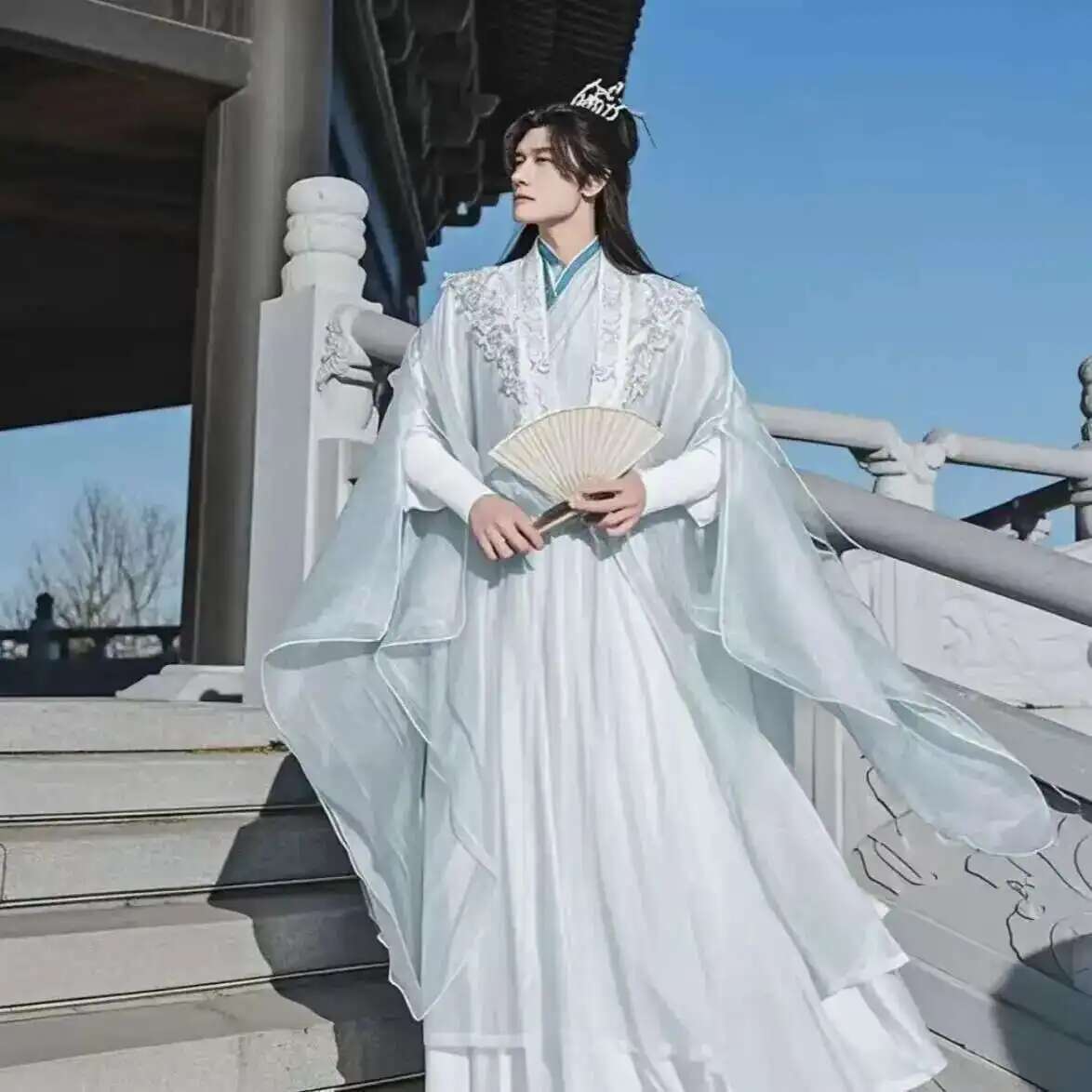 Large Size 3XL Hanfu Men Chine - Anime Cosplay In Chinese ulasan dan harga