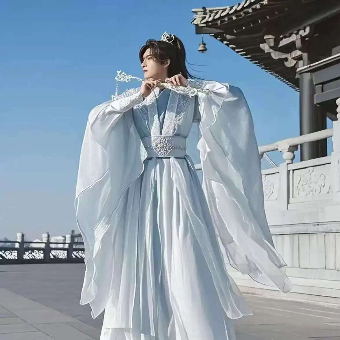 Large Size 3XL Hanfu Men Chine - Anime Cosplay In Chinese ulasan dan harga